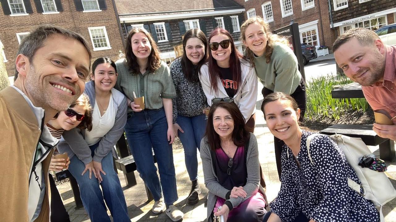 Group photograph outside