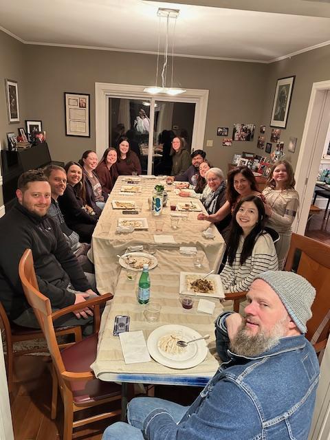 Group dinner at Adele's! Feb '25