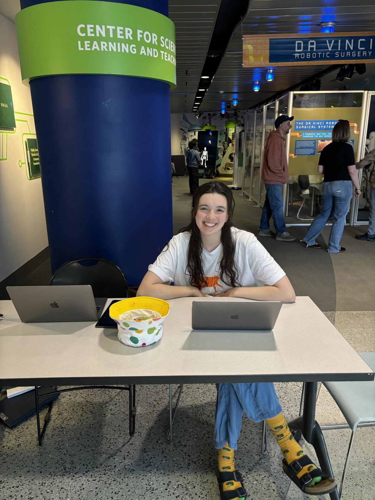 Liberty Science Center Table