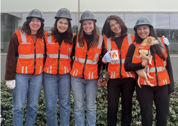 Construction Halloween Outfit Group Shot