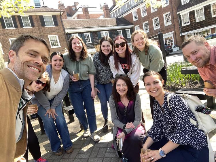 Group photograph outside
